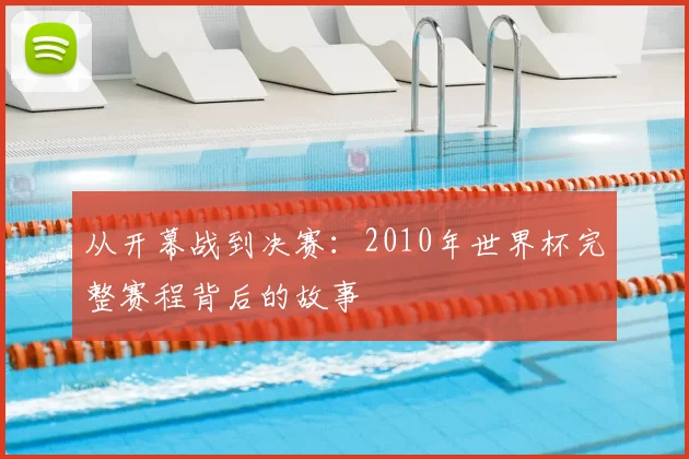 从开幕战到决赛：2010年世界杯完整赛程背后的故事